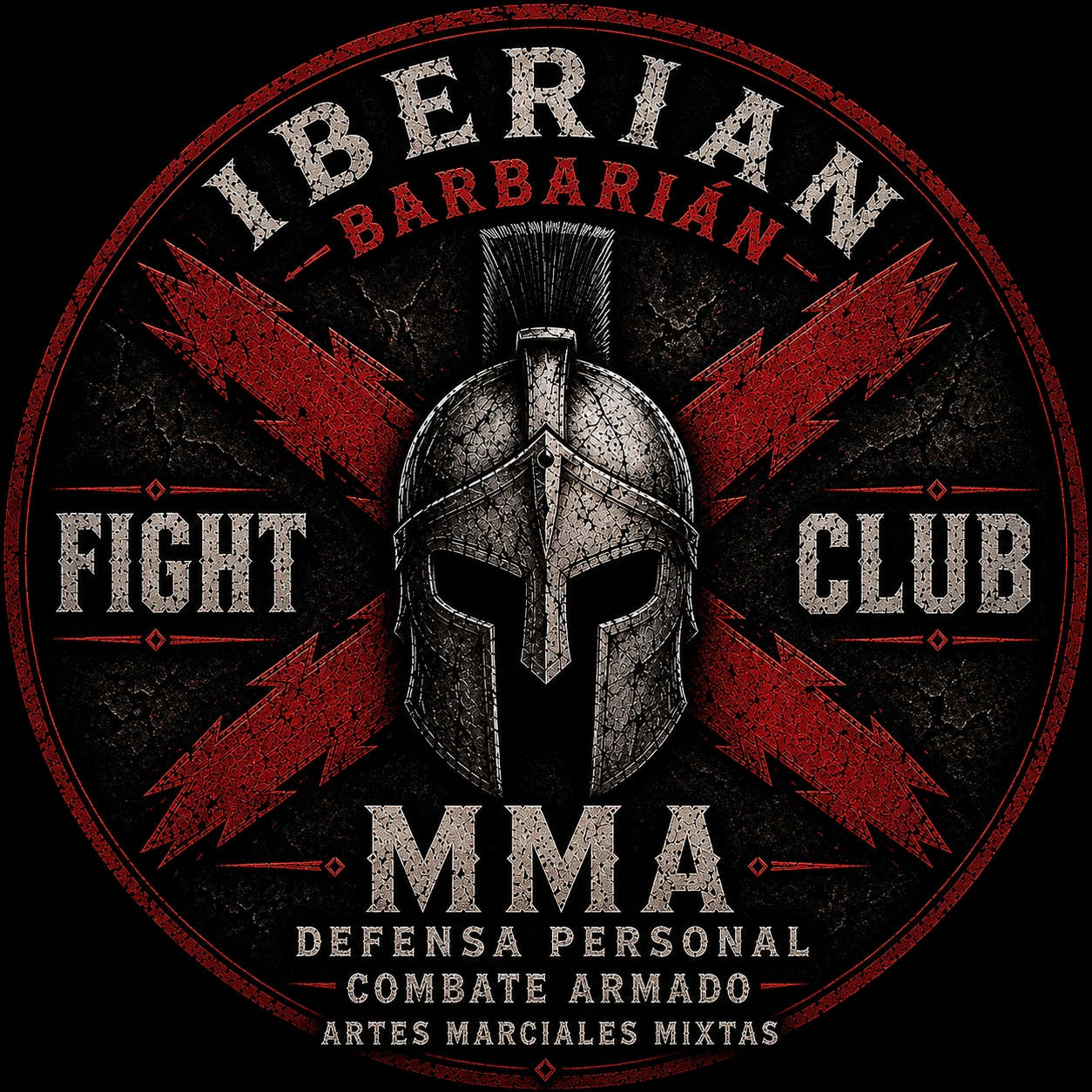 Identidad visual Iberian Barbarian Fight Club